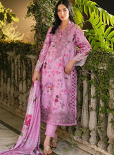 Gulkari By Asifa & Nabeel Embroidered Lawn 3 Piece Unstitched Suit AN25G D-GKL-10 DAWN PETALS